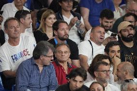 Paris 2024 - Thomas Pesquet In The Stands