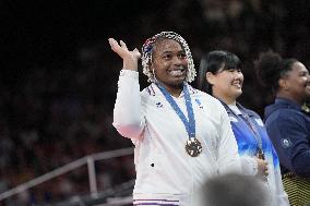 Paris 2024 - Judo - Romane Dicko Wins Bronze