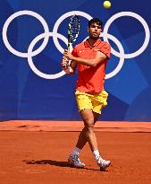 Paris 2024 - Carlos Alcaraz v Felix Auger-Aliassime