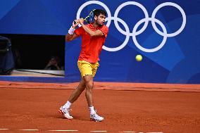 Paris 2024 - Carlos Alcaraz v Felix Auger-Aliassime