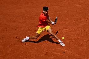 Paris 2024 - Carlos Alcaraz v Felix Auger-Aliassime