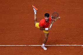 Paris 2024 - Carlos Alcaraz v Felix Auger-Aliassime