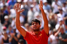 Paris 2024 - Carlos Alcaraz v Felix Auger-Aliassime