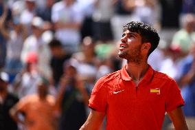 Paris 2024 - Carlos Alcaraz v Felix Auger-Aliassime