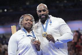 Paris 2024 - Judo - Romane Dicko Wins Bronze