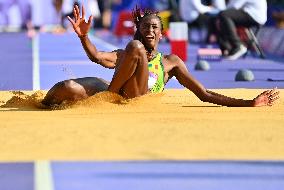 (PARIS2024) FRANCE-PARIS-OLY-ATHLETICS-TRIPLE JUMP-WOMEN