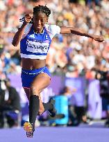 (PARIS2024) FRANCE-PARIS-OLY-ATHLETICS-TRIPLE JUMP-WOMEN