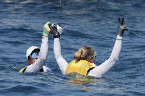 Paris 2024 - Women's Skiff Class Medal Race - Steyaert And Picon Win Bronze