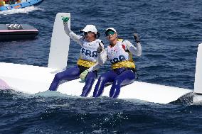 Paris 2024 - Women's Skiff Class Medal Race - Steyaert And Picon Win Bronze