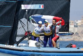 Paris 2024 - Women's Skiff Class Medal Race - Steyaert And Picon Win Bronze