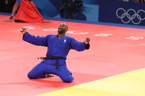 Paris 2024 - Teddy Riner Wins Gold In Judo