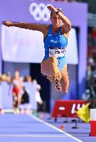 (PARIS2024) FRANCE-PARIS-OLY-ATHLETICS-TRIPLE JUMP-WOMEN