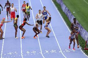 (PARIS2024) FRANCE-PARIS-OLY-ATHLETICS-4X400M RELAY-MIXED