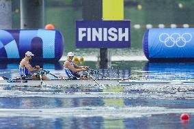 (PARIS2024) FRANCE-VAIRES-SUR-MARNE-OLY-ROWING