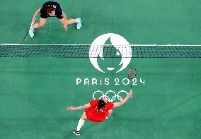 (PARIS2024) FRANCE-PARIS-OLY-BADMINTON