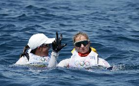 Paris 2024 - Women's Skiff Class Medal Race - Steyaert And Picon Win Bronze