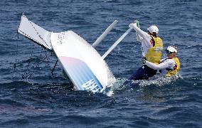 Paris 2024 - Women's Skiff Class Medal Race - Steyaert And Picon Win Bronze