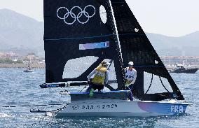 Paris 2024 - Women's Skiff Class Medal Race - Steyaert And Picon Win Bronze