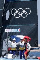 Paris 2024 - Women's Skiff Class Medal Race - Steyaert And Picon Win Bronze