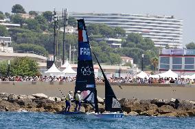 Paris 2024 - Women's Skiff Class Medal Race - Steyaert And Picon Win Bronze