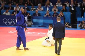 Paris 2024 - Teddy Riner Wins Gold In Judo