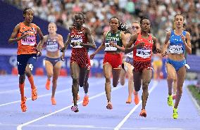 (PARIS2024) FRANCE-PARIS-OLY-ATHLETICS-5000M-WOMEN