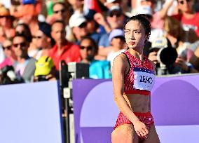 (PARIS2024) FRANCE-PARIS-OLY-ATHLETICS-TRIPLE JUMP-WOMEN