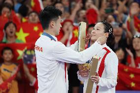 (PARIS2024) FRANCE-PARIS-OLY-BADMINTON