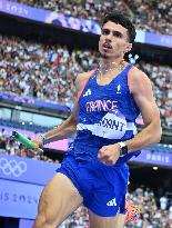 (PARIS2024) FRANCE-PARIS-OLY-ATHLETICS-4X400M RELAY-MIXED