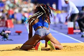 (PARIS2024) FRANCE-PARIS-OLY-ATHLETICS-TRIPLE JUMP-WOMEN