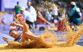 (PARIS2024) FRANCE-PARIS-OLY-ATHLETICS-TRIPLE JUMP-WOMEN