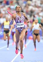 (PARIS2024) FRANCE-PARIS-OLY-ATHLETICS-4X400M RELAY-MIXED