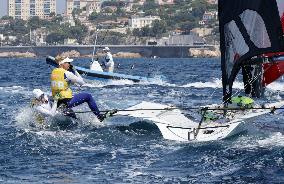 Paris 2024 - Women's Skiff Class Medal Race - Steyaert And Picon Win Bronze