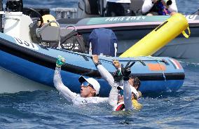 Paris 2024 - Women's Skiff Class Medal Race - Steyaert And Picon Win Bronze