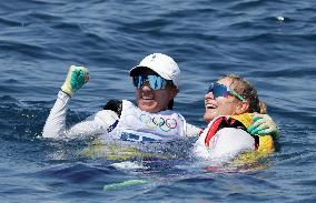 Paris 2024 - Women's Skiff Class Medal Race - Steyaert And Picon Win Bronze