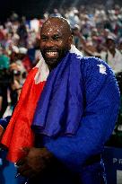 Paris 2024 - Judo - Teddy Riner Celebrates Gold With Family And Friends