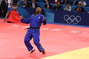 Paris 2024 - Teddy Riner Wins Gold In Judo