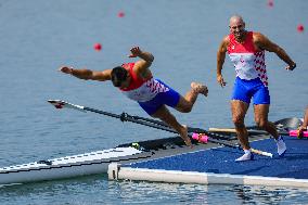 (PARIS2024) FRANCE-VAIRES-SUR-MARNE-OLY-ROWING