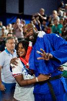 Paris 2024 - Judo - Teddy Riner Celebrates Gold With Family And Friends