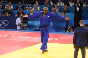 Paris 2024 - Teddy Riner Wins Gold In Judo