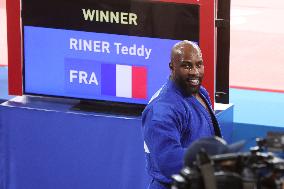 Paris 2024 - Teddy Riner Wins Gold In Judo