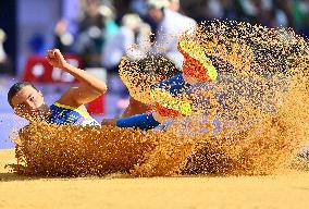 (PARIS2024) FRANCE-PARIS-OLY-ATHLETICS-TRIPLE JUMP-WOMEN