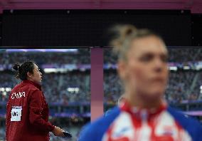 (PARIS2024) FRANCE-PARIS-OLY-ATHLETICS-DISCUS THROW-WOMEN