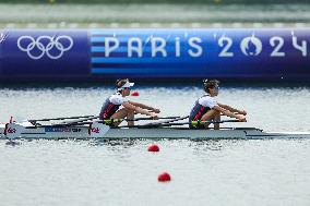 (PARIS2024) FRANCE-VAIRES-SUR-MARNE-OLY-ROWING