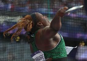 (PARIS2024) FRANCE-PARIS-OLY-ATHLETICS-DISCUS THROW-WOMEN