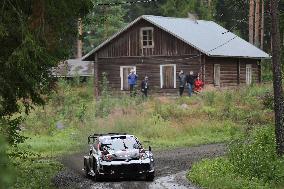 Rally race - Fia World Rally Championship  Wrc Secto Rally Finland  2024