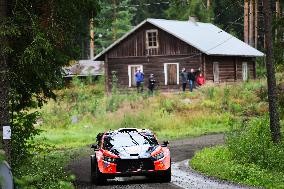 Rally race - Fia World Rally Championship  Wrc Secto Rally Finland  2024