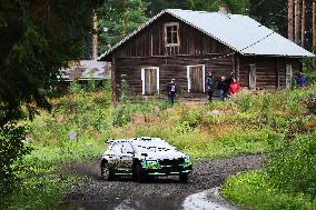 Rally race - Fia World Rally Championship  Wrc Secto Rally Finland  2024