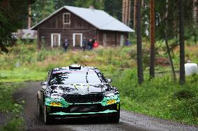 Rally race - Fia World Rally Championship  Wrc Secto Rally Finland  2024