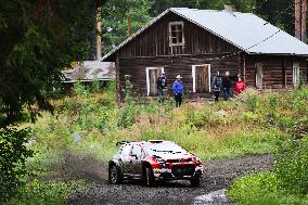 Rally race - Fia World Rally Championship  Wrc Secto Rally Finland  2024